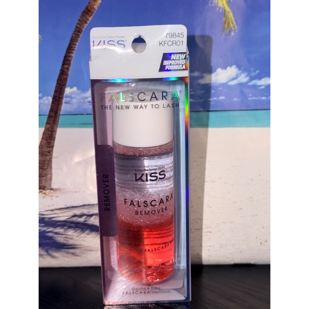 KISS Falscara Remover Gentle Lash Adhesive Dissolver 50ml KFCR01 New Formula